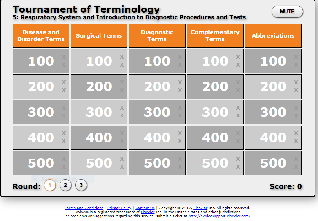 Medical Terminology Online Resources